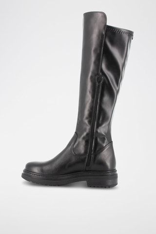 Botas em couro Martina Preto - Preto