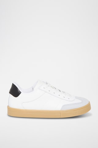 Baskets en cuir Gabin - Blanc