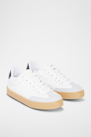 Baskets en cuir Gabin - Blanc