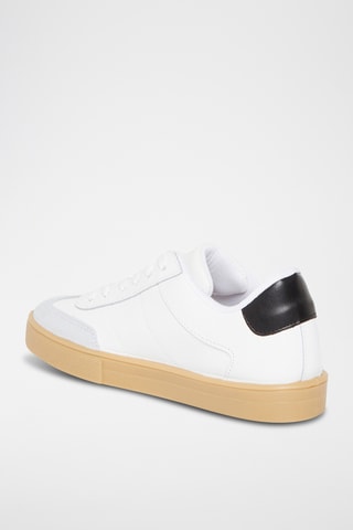 Baskets en cuir Gabin - Blanc