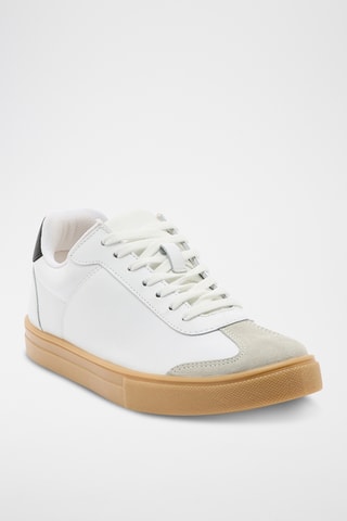 Baskets en cuir Gabin - Blanc