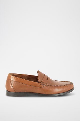 Mocassins en cuir Nayport - Camel
