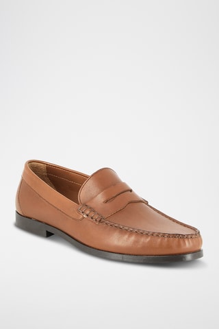 Mocassins en cuir Nayport - Camel