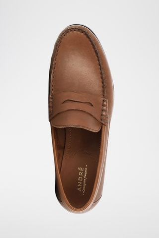 Mocassins en cuir Nayport - Camel