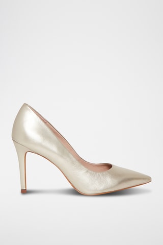 Escarpins en cuir Enivrante - Doré