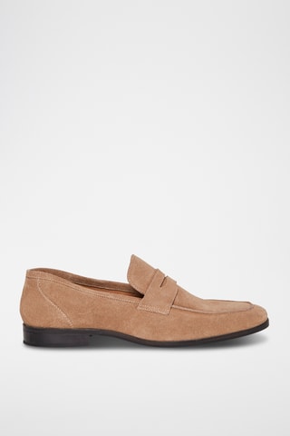 Mocassins en nubuck Newington - Beige