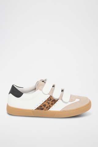 Baskets en cuir Idalie - Marron