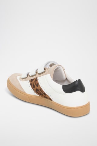 Baskets en cuir Idalie - Marron