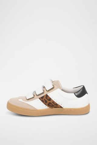 Baskets en cuir Idalie - Marron