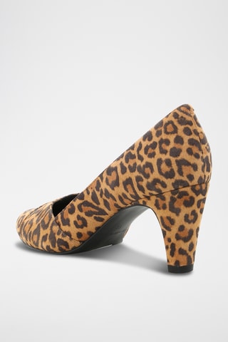 Escarpins en nubuck Audrey - Marron