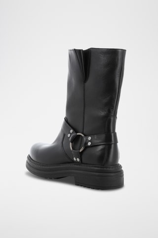 Bottines en cuir Goldie - Noir