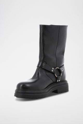 Bottines en cuir Goldie - Noir