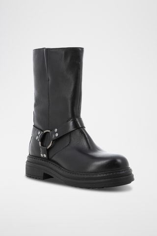 Bottines en cuir Goldie - Noir