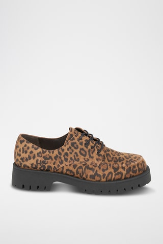 Derbys en cuir Macao - Marron