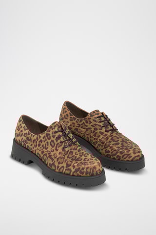 Derbys en cuir Macao - Marron