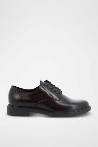 Derbys en cuir Eloquent - Bordeaux