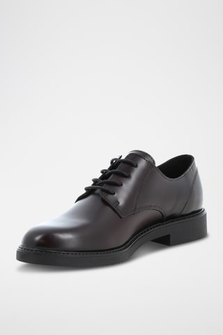 Derbys en cuir Eloquent - Bordeaux