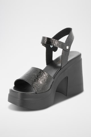 Sandálias de salto Talita - Preto