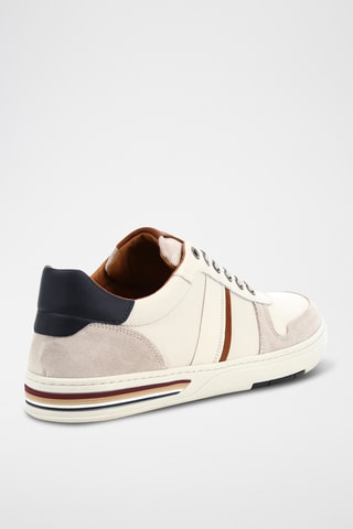 Baskets en cuir Bandit - Blanc