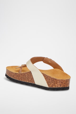 Sandales en cuir Pernette - Doré