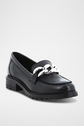 Mocassins en cuir Upi - Noir
