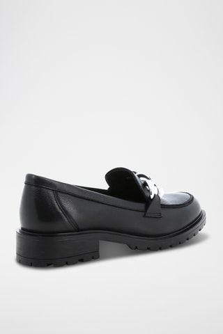 Mocassins en cuir Upi - Noir