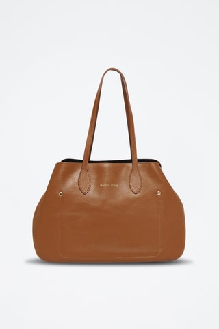 Cabas en cuir - Marron