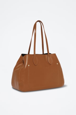 Cabas en cuir - Marron