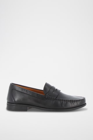 Mocassins en cuir Nayport - Noir