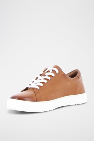 Baskets en cuir Tom - Camel