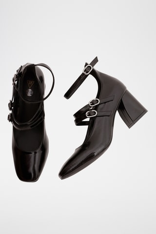 Babies à talon Adelasia - Noir