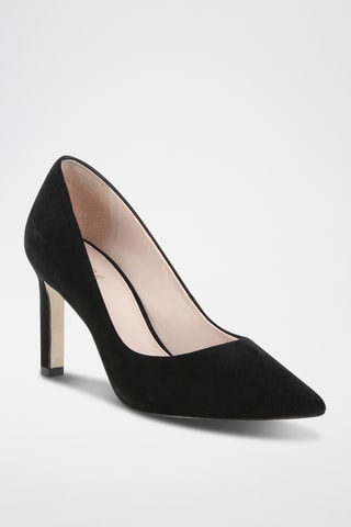 Escarpins en nubuck Frivole - Noir