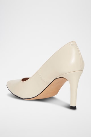 Escarpins en cuir Iria - Marron