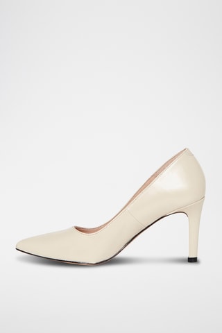 Escarpins en cuir Iria - Marron