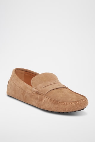 Mocassins en nubuck Patrick - Camel