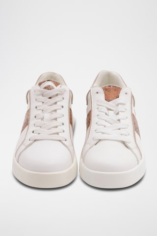 Baskets Enea - Blanc et camel