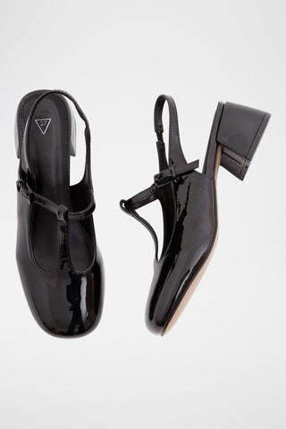 Salomés à talons Gyna - Noir