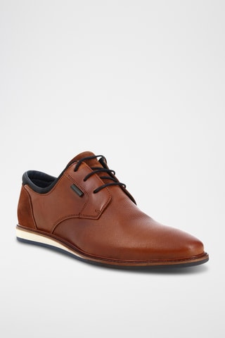 Derbys en cuir Thomas - Camel