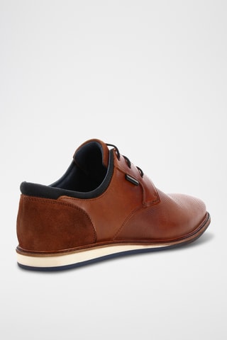 Derbys en cuir Thomas - Camel