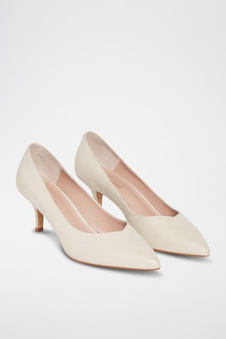 Escarpins en cuir Etonnante - Écru