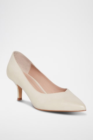 Escarpins en cuir Etonnante - Écru