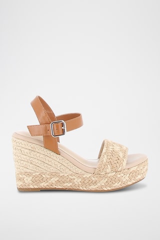 Sandales compensées Palma - Beige