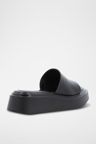 Mules plateformes Cherry - Noir