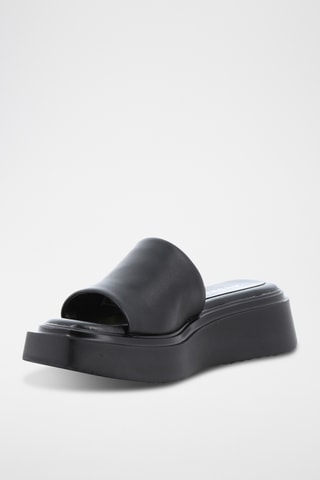 Mules plateformes Cherry - Noir