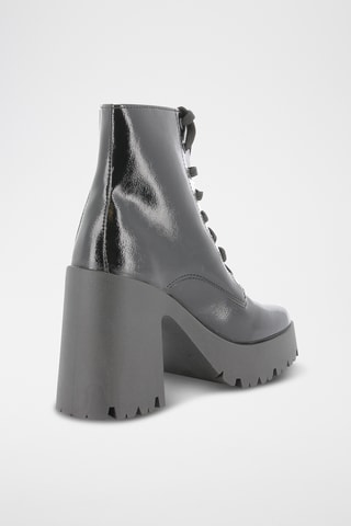 Botins envernizados Maya - Preto