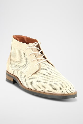 Boots en cuir Nunavik - Beige