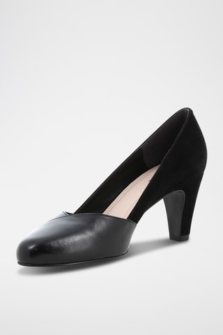 Escarpins en cuir Audrey - Noir