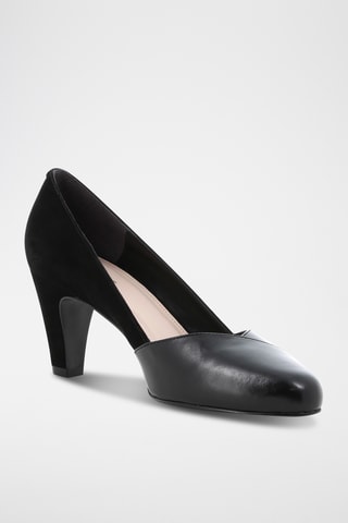 Escarpins en cuir Audrey - Noir