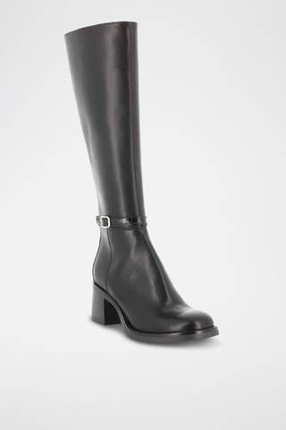 Botas em couro Impala - Preto