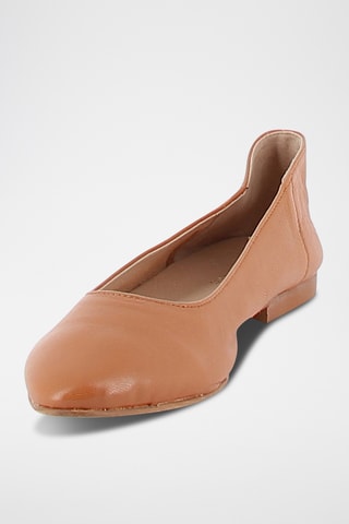 Ballerines en cuir Isee - Camel